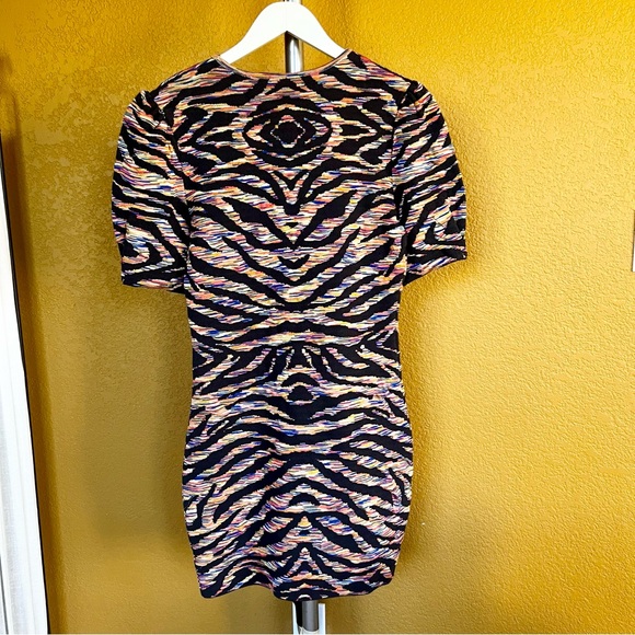 NWOT FREE PEOPLE Take Me Out Bodycon Textured Mini Dress - Picture 5 of 11